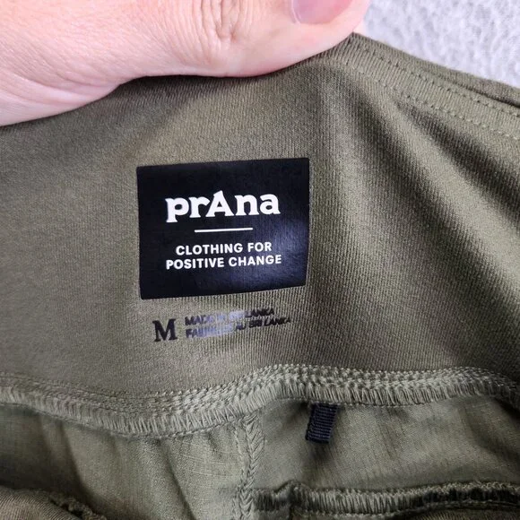 PRANA Women’s Olive Green Utility Jogger Pants - Picture 9 of 13